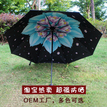 清新防晒小黑伞的商务定制新选择——定制企业与品牌的浪漫联名